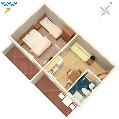 Apartment Jelsa 4602a Jelsa (Hvar)